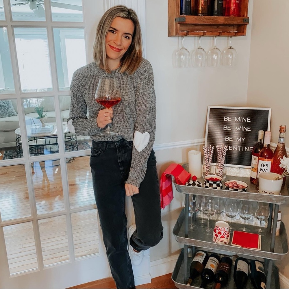 Heart Valentine’s Day Sweater